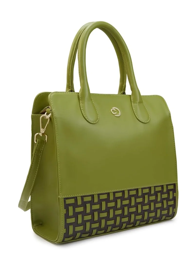 CAPRESE CAPRESE ZETA TOTE MEDIUM OLIVE