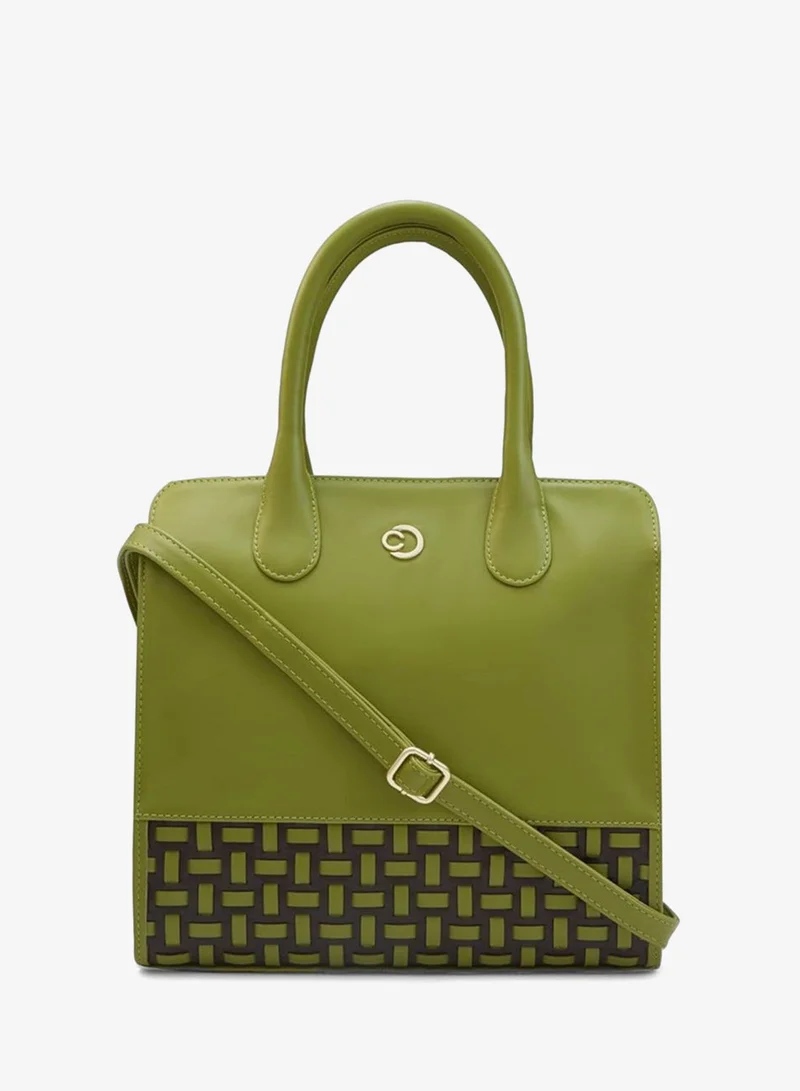 كابريس حقيبة زيتا توت متوسطة الحجم باللون الزيتوني