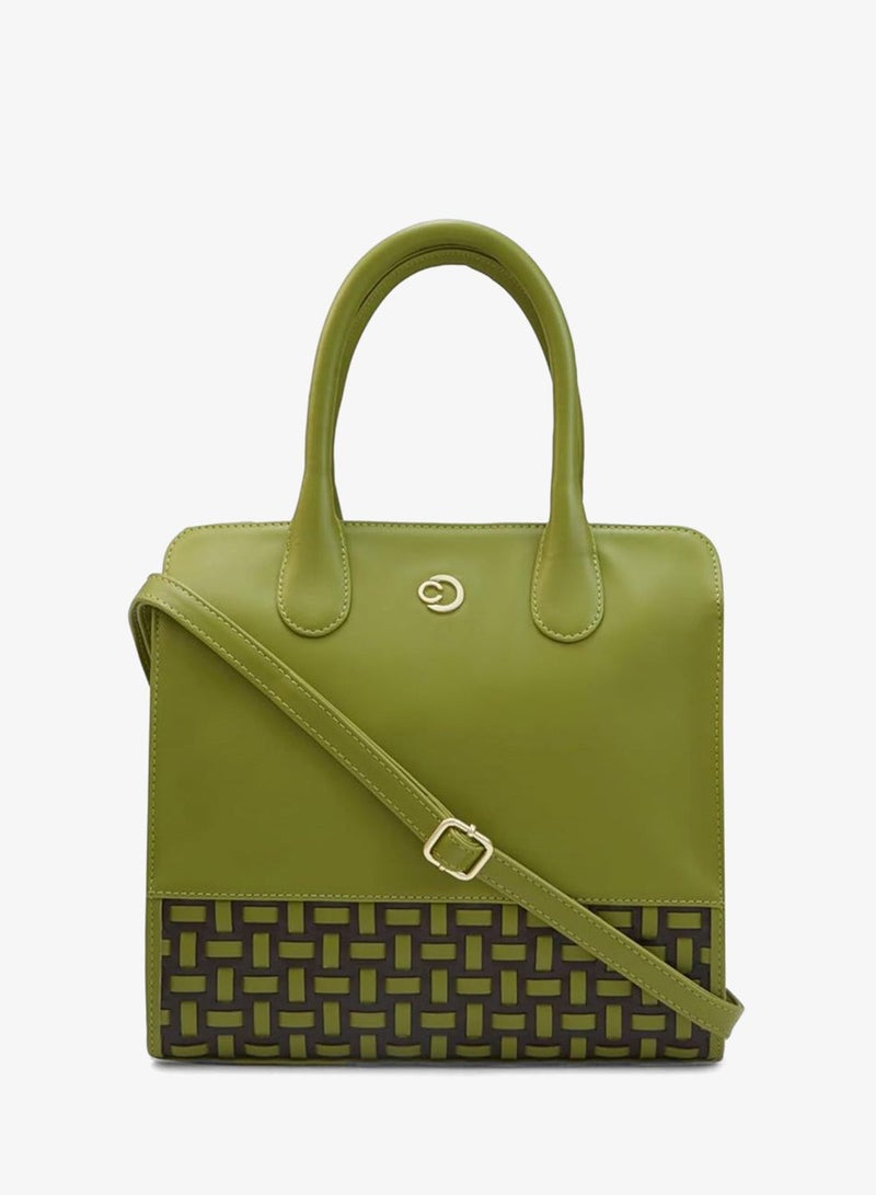 CAPRESE ZETA TOTE MEDIUM OLIVE - Image 2