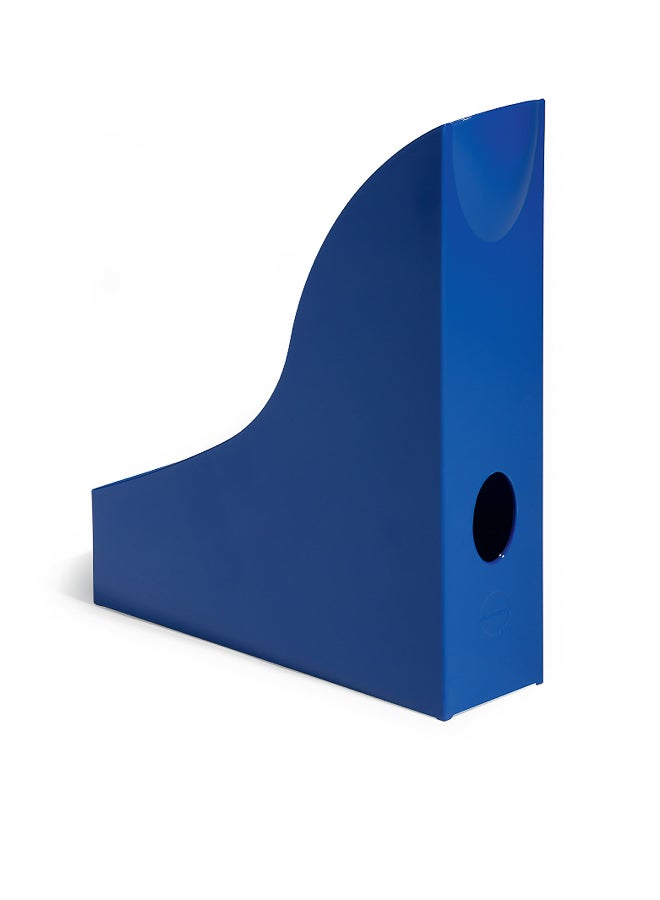 ديورابل حامل ملفات للمستندات بحجم A4 للكتيبات والكatalوغ، صنع في ألمانيا، حامل ملفات مكتب قابلة للتكديس مع فتحة حمل لسهولة النقل والتنظيم العملي للمكتب — ديوريبل - Image 1