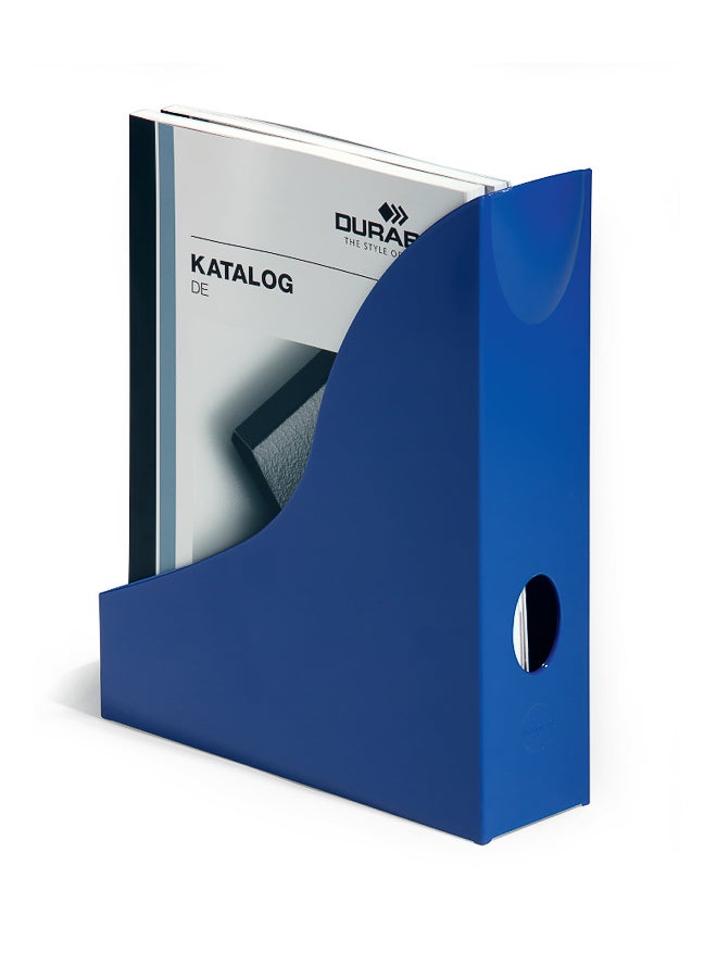 ديورابل حامل ملفات للمستندات بحجم A4 للكتيبات والكatalوغ، صنع في ألمانيا، حامل ملفات مكتب قابلة للتكديس مع فتحة حمل لسهولة النقل والتنظيم العملي للمكتب — ديوريبل - Image 2