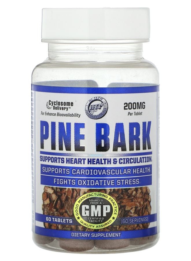 hi tech pharmaceuticals Pine Bark 200 mg 60 Tablets