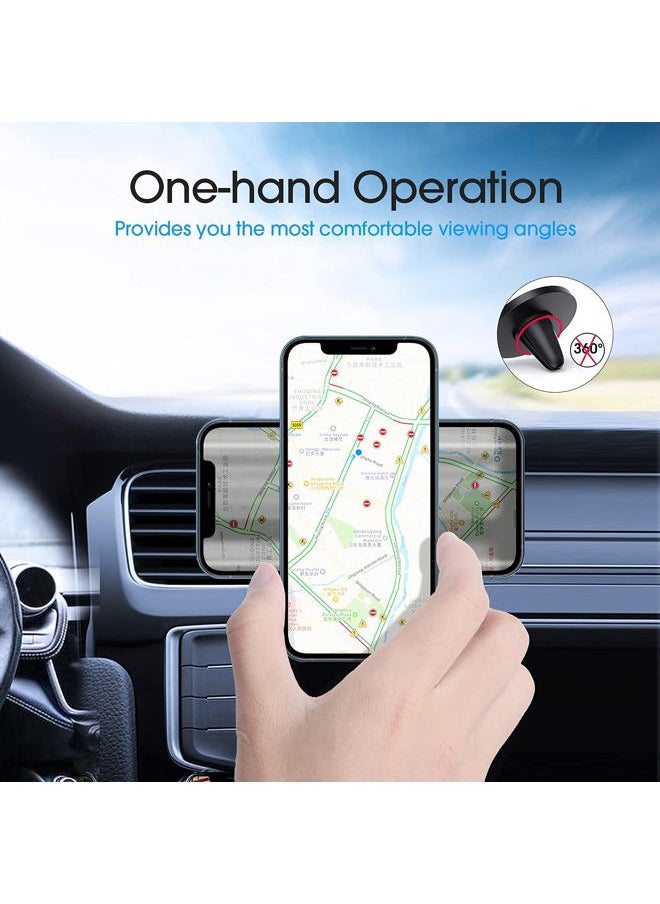 TechMatte MagGrip Car Vent Mount, Magnetic Air Vent Smartphone Holder for iPhone 16 15 14 13 12 Series  - Image 4