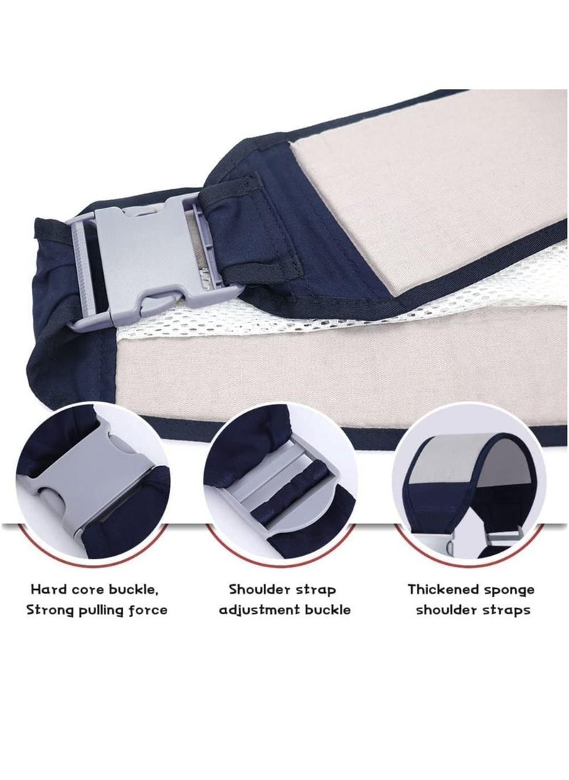 Gonice Baby Carrier, Baby Wrap Carrier Sling, Adjustable Breathable 3D Mesh Baby Carrier for Newborn Carrier  - Image 5