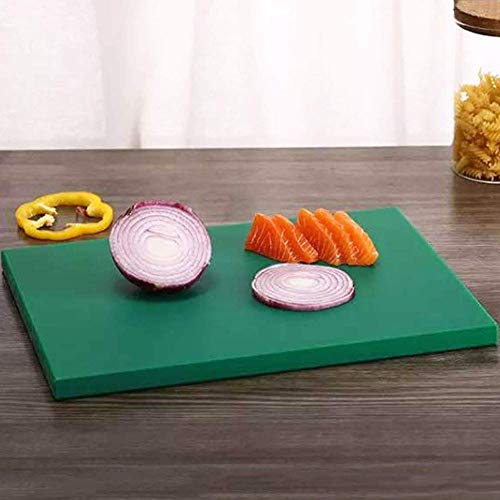 Everbuy® Chopping Board 45 x 30 x 2 cm for Commercial Use at Hotels and Restaurants | Color Coded Chopping Board for Kitchen Vegetables and Fruits - 2.1 Kg (Green) - Image 1