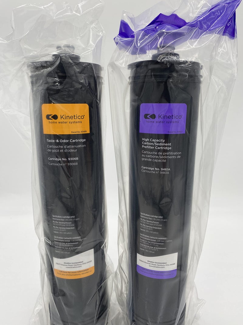 KINETICO K5 REVERSE OSMOSIS TASTE ODOR 9306B & CARBON SEDIMENT FILTER 9461A CARTRIDGE - Image 1
