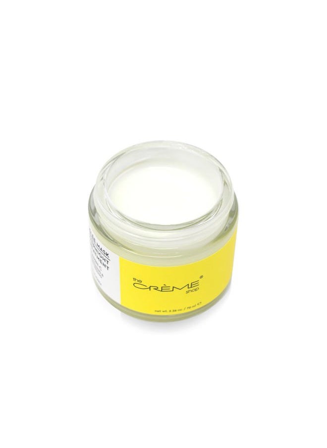 The Crème Shop - Vitamin C Gelée Overnight Face Mask | Korean Facial Mask | Sleeping Face Mask | Anti-Aging Treatment Mask | Brightening Face Mask - 2.36oz - Image 1