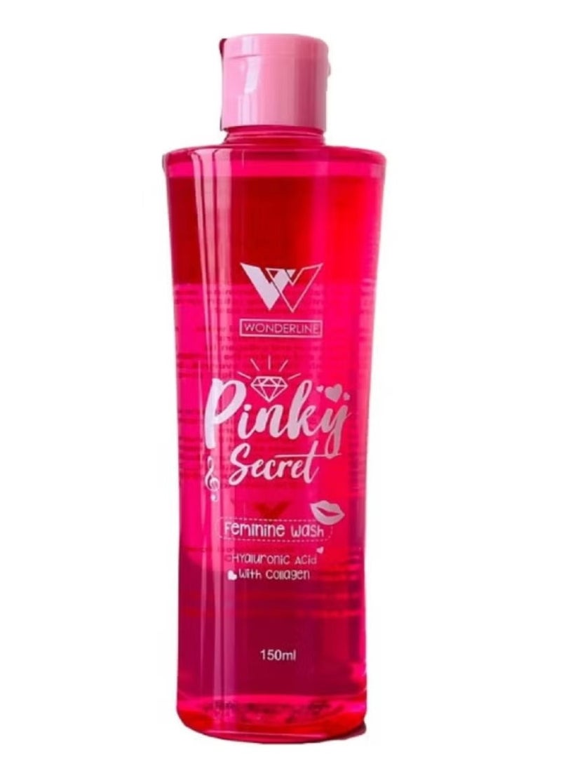 Feminine Wash Hydraulonic Acid with Collagen Maintaining pH Balance Gentle Cleansing 150 ML