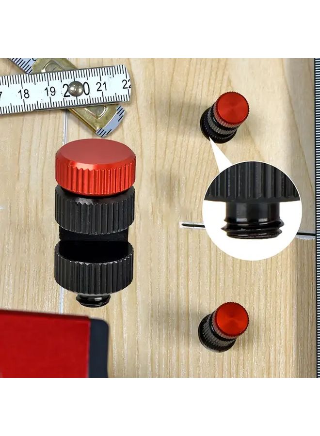 Metal Woodworking Triangle Ruler Locator 1pc Precision Positioning Tool For DIY Carpentry - Image 3