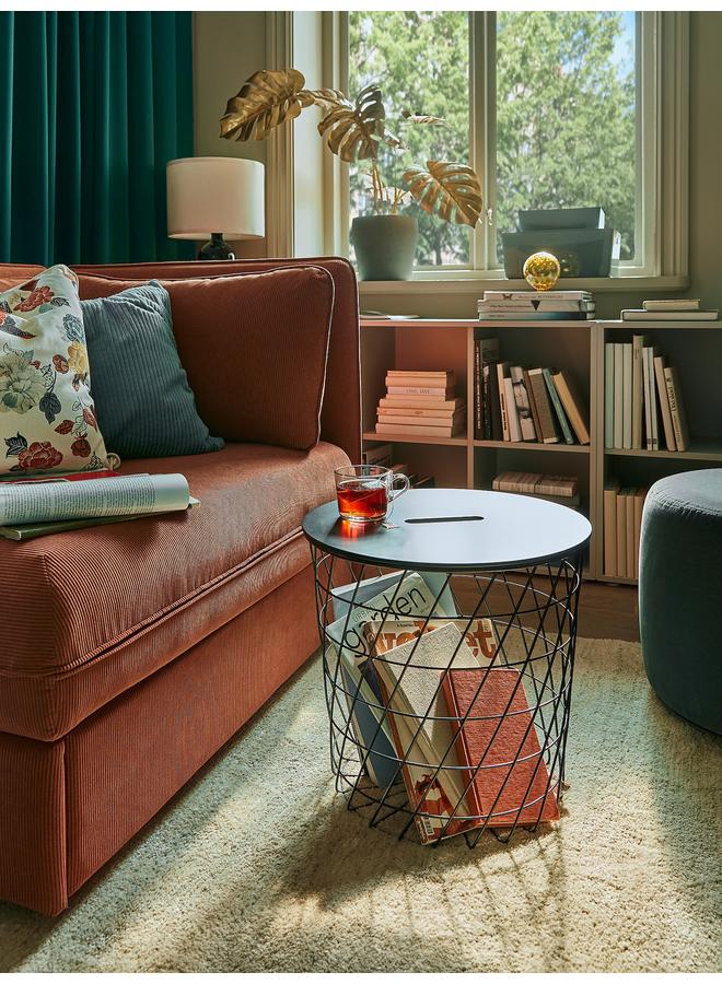 زبون طاولة تخزين، أسود، 44 سم - Image 2