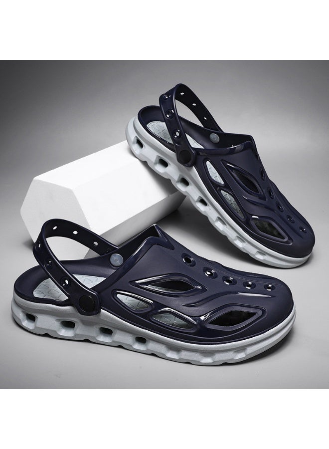 NIBEMINENT Fashionable Outer Wear Versatile Casual Men's Sandals Summer Thick Bottom Anti-Slip Slip-On  Sandals 
