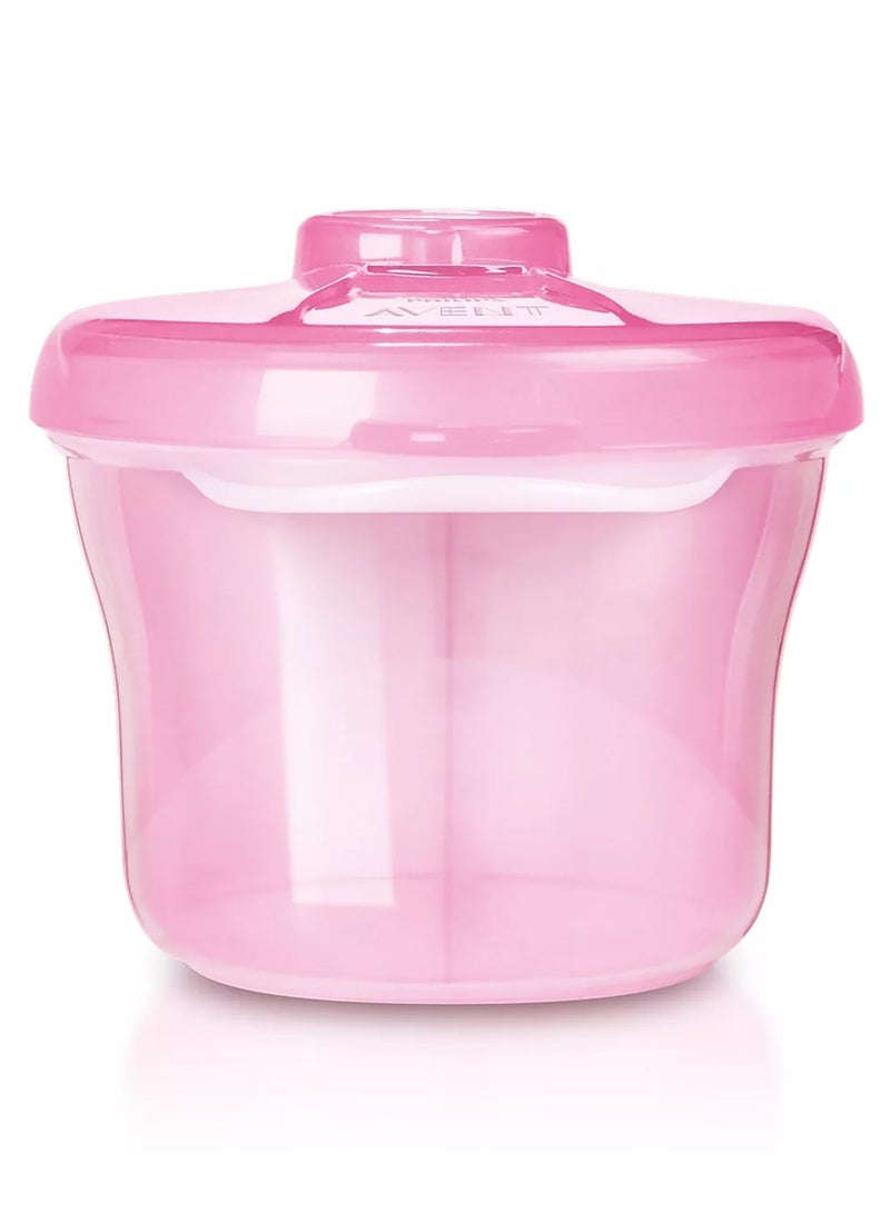 Dispenser for Milk Powder BPA-free Material Milk Powder Dispenser With Rotating Cap Removable Inner Sections(Pink) - Image 5