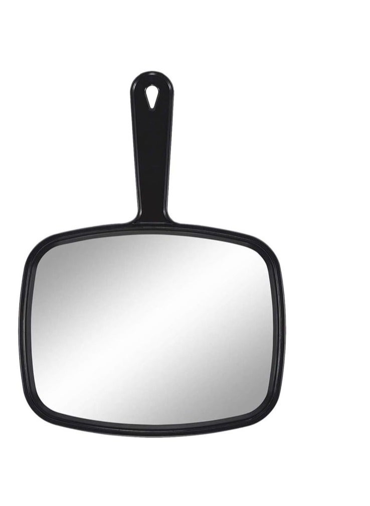 Hand Mirror Handheld Makeup Mirror with Handle for Barber Hairdressing - Image 1