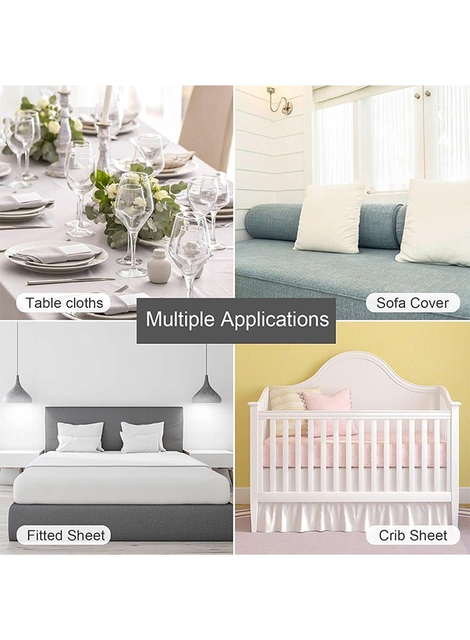 Sheet Straps Bed Sheet Holder Straps, Fitted Sheet Clips Adjustable Elastic Crisscross Suspenders Bedding Accessories Bed Sheet Fasteners for Corners, Fit Round and Square Mattresses (3 Way White) - Image 5