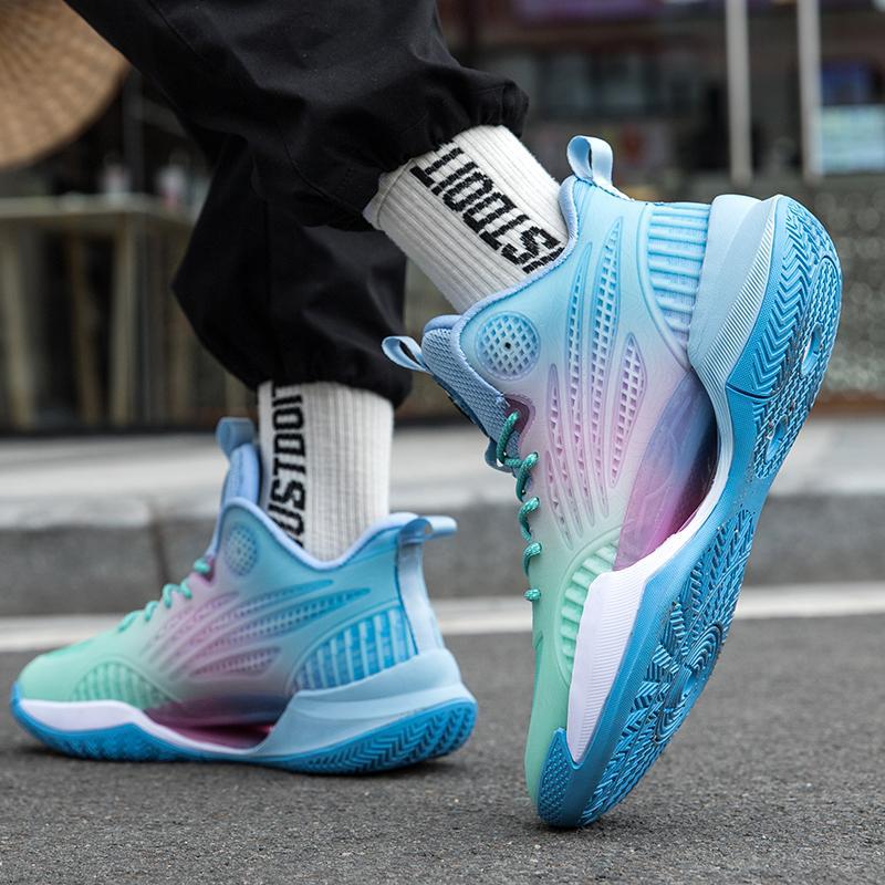 Kt8 Basketball Shoes Men'S Luminous Blade 2 Professional Practical Sneakers Children'S Sports Running Shoes For Students 7 Flash Strike 9 - Image 3