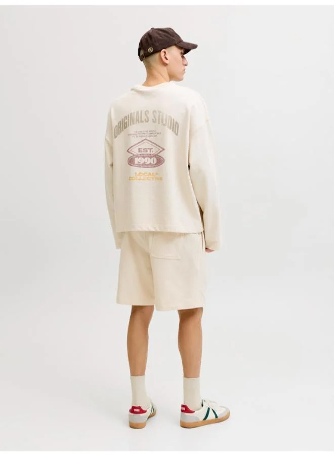 JACK & JONES Casual Drawstring Sweat Shorts