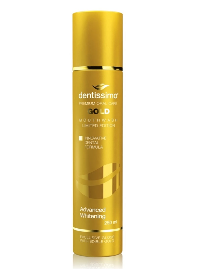 Dentissimo  ADVANCED WHITENING GOLD MOUTHWASH - Image 2