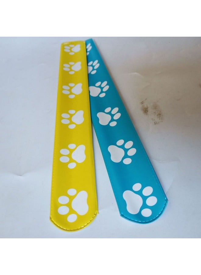 8-color PVC Paw Racket Ring Cat Claw Animal Pattern Snap Ring Bracelet-Color:24 Pieces Per Pack-Specifications:8-color Cat Claw  - Image 5
