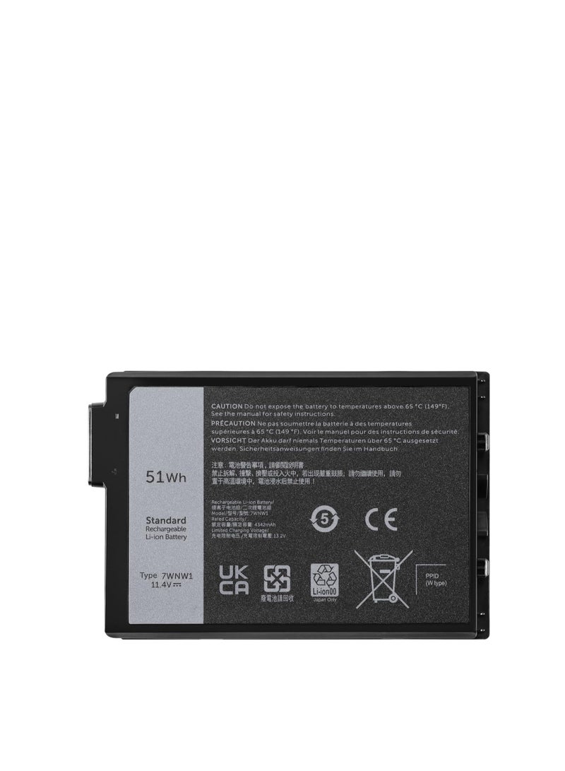 Terabyte بطارية، 51WHR، 3 خلايا، ليثيوم أيون، DMF0C (ليثيوم أيون) - Image 1