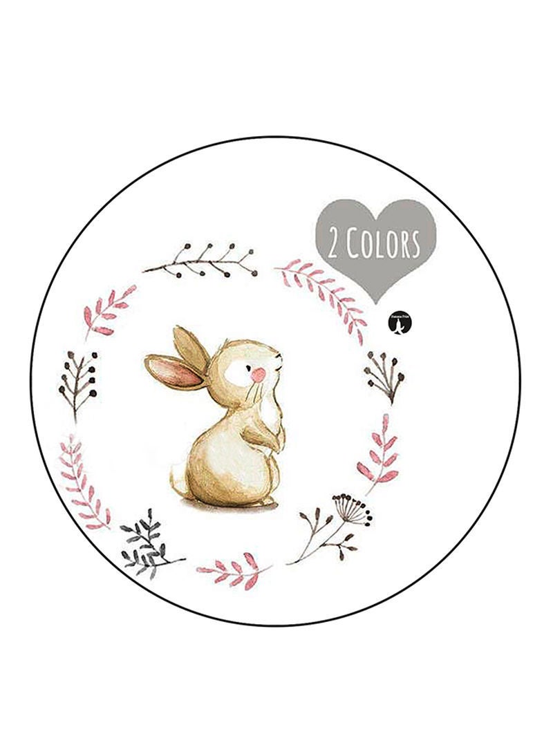 RKN Rabbit Printed Mouse Pad Multicolour