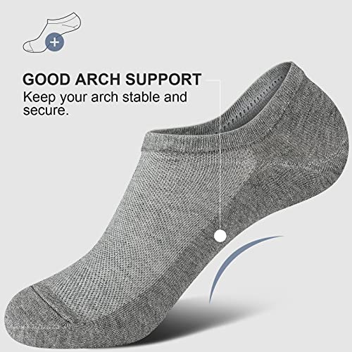 wernies No Show Men Socks, Low Cut Ankle Sock, Men Short Socks Casual Cotton Socks Size 11-13 - Image 2