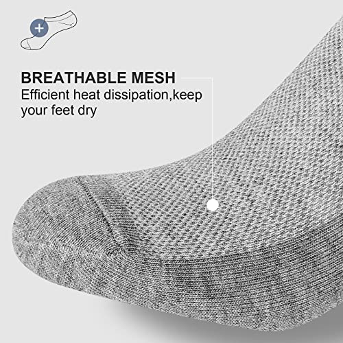 wernies No Show Men Socks, Low Cut Ankle Sock, Men Short Socks Casual Cotton Socks Size 11-13 - Image 3