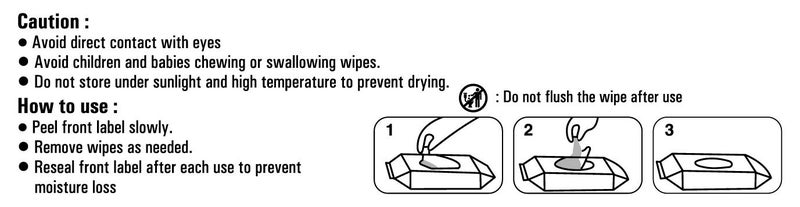 GINNI مناديل جيني كليا المبللة لإزالة المكياج 150 منديل - Image 5