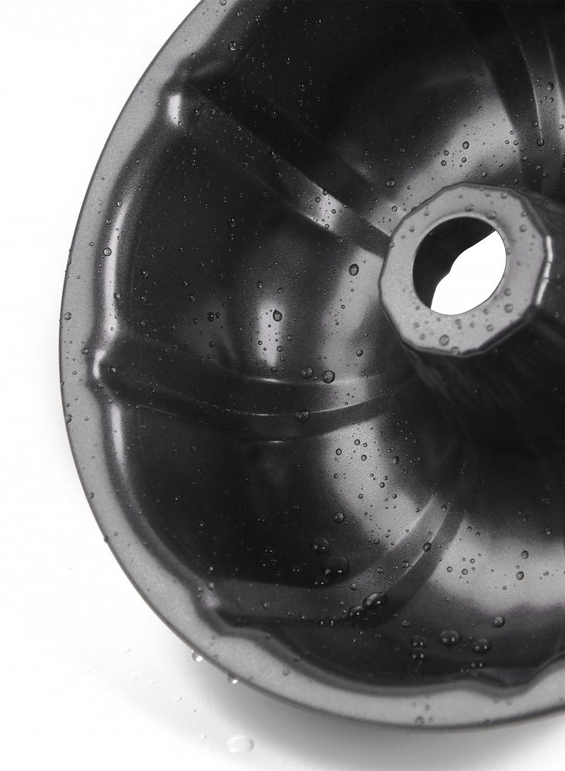 ZEPONOVA Pumpkin Cake Maker mold, Carbon Steel Mould, 24x7.5cm, Black - Image 4