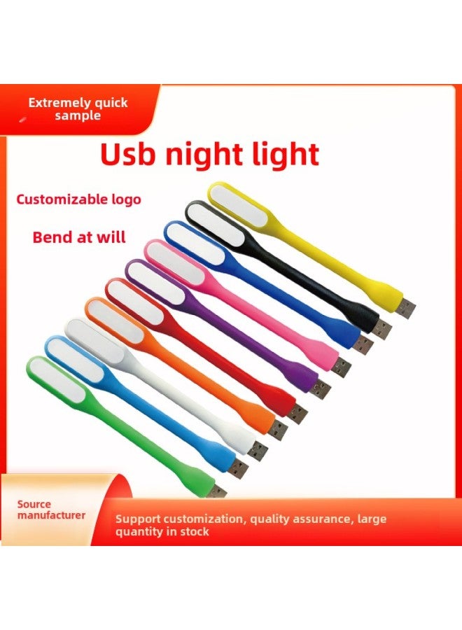Suitable For Usb Lamp Power Saving Night Light Printable LOGO Hose Lamp LED Lamp Usb Interface Lamp Gift Wholesale-Color:Full Test Metal Plate-yellow-Dimensions:Full Test Of High Quality Products (naked) - Image 2