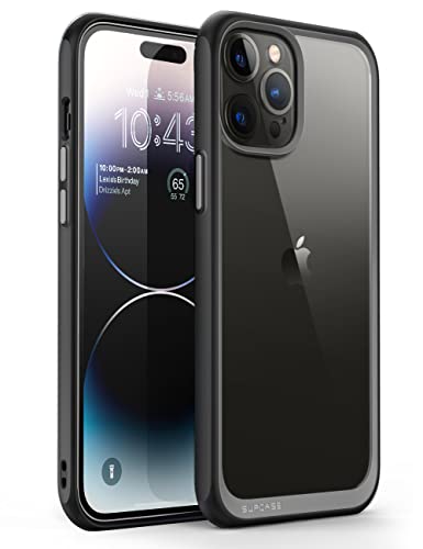 SUPCASE Unicorn Beetle Style Series Case for iPhone 14 Pro Max 67 Inch 2022 Premium Hybrid Protective Slim Clear Case Black - Image 1