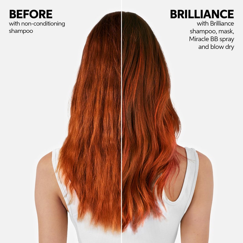 Wella Professionals Invigo Brilliance Shampoo for Coarse Hair | Color Protection & Vibrancy | 33.8 Fl Oz - Image 4