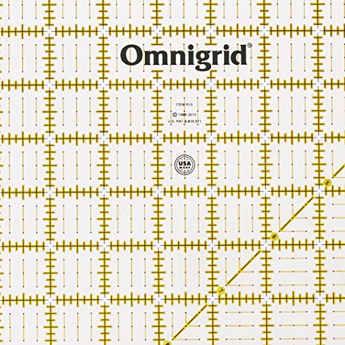 Omnigrid 15" x 15" Square Quilting and Sewing Ruler - Image 2