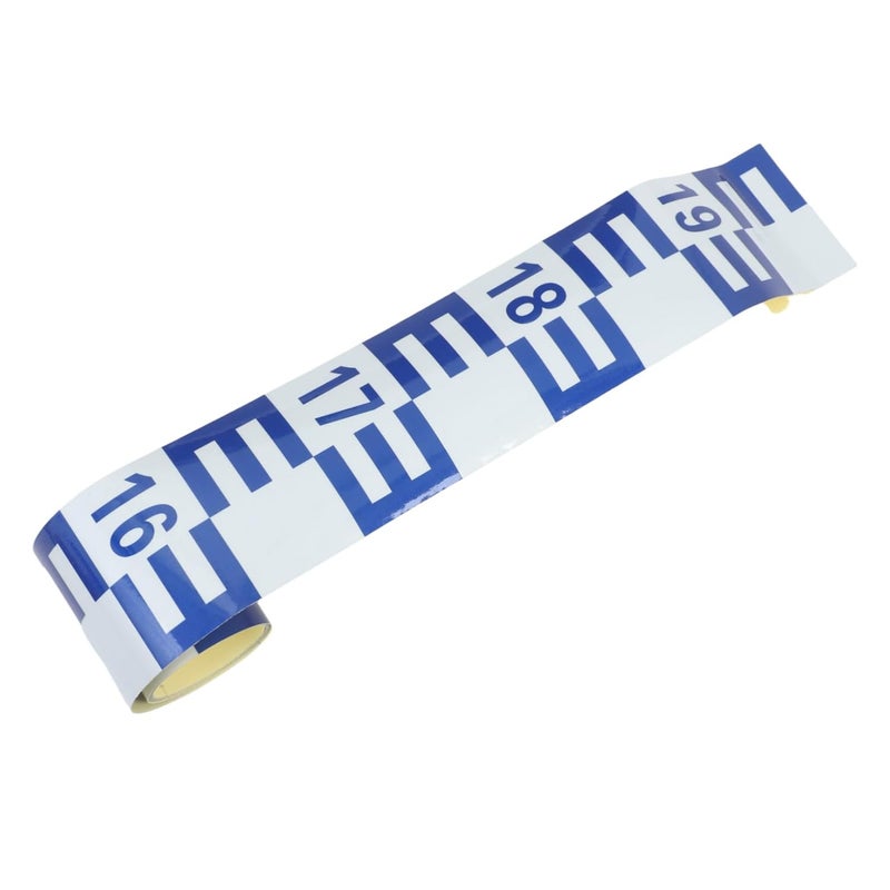 Self Adhesive Water Level Ruler Measuring Tape Gauge Indicator Easy Installation Tool - Image 1
