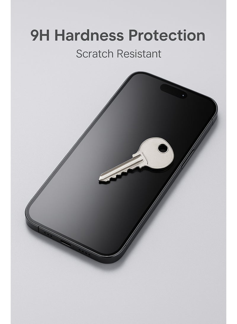 Yesido TG27 Privacy Glass Screen Protector for iPhone 17 Pro Max – 9H Anti-Break with 28° Privacy Angle - Image 2