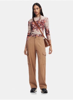 DESIGUAL Textured floral blouse  - Image 2