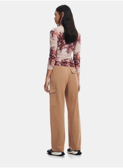 DESIGUAL Textured floral blouse  - Image 4