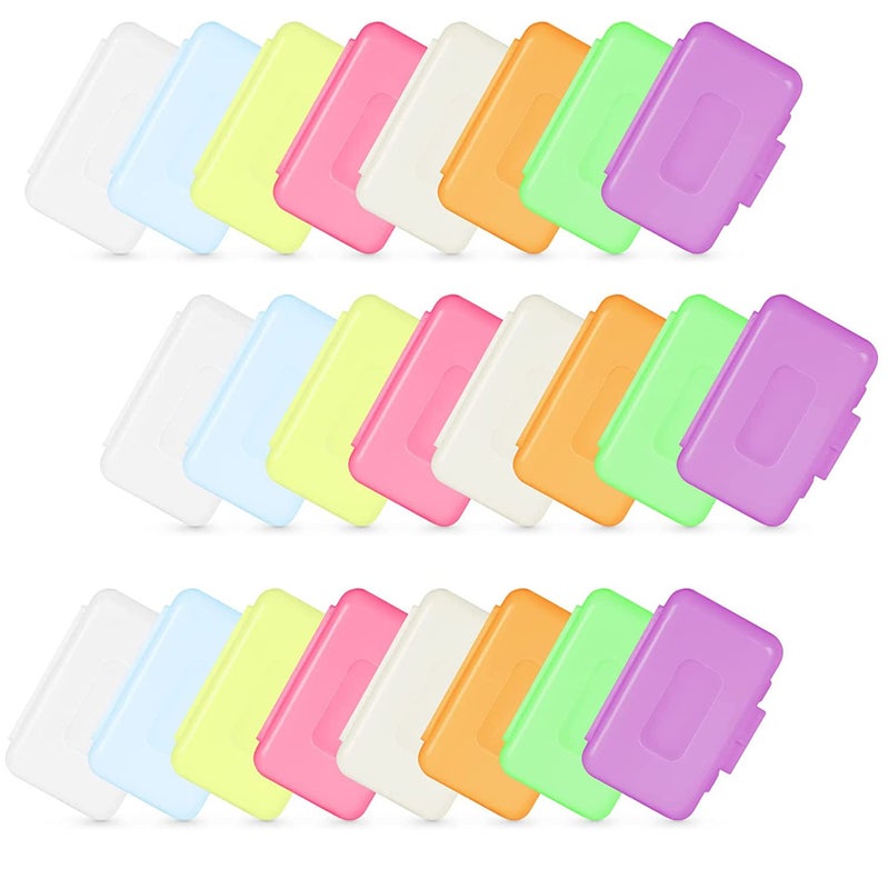 OBTANIM 24 Pack Colorful Braces Wax Dental Care Orthodontic Wax for Braces Wearer 10 Color