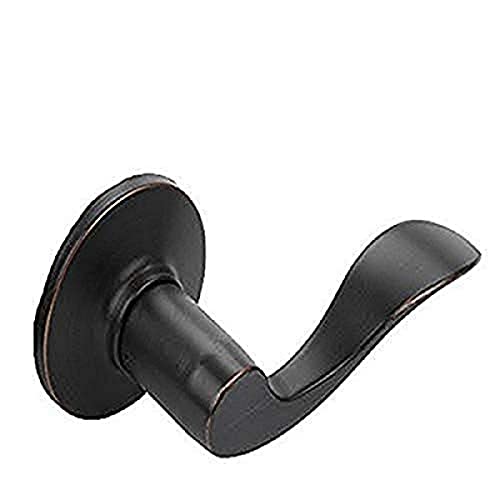 Dynasty Hardware HER-78-12P-RH Heritage Individual Dummy Lever, Aged Oil Rubbed Bronze, Right Hand - Image 1