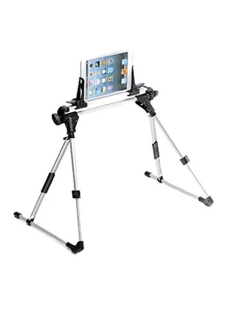 Foldable Tablet Mount For Apple iPad Silver/Black - Image 3