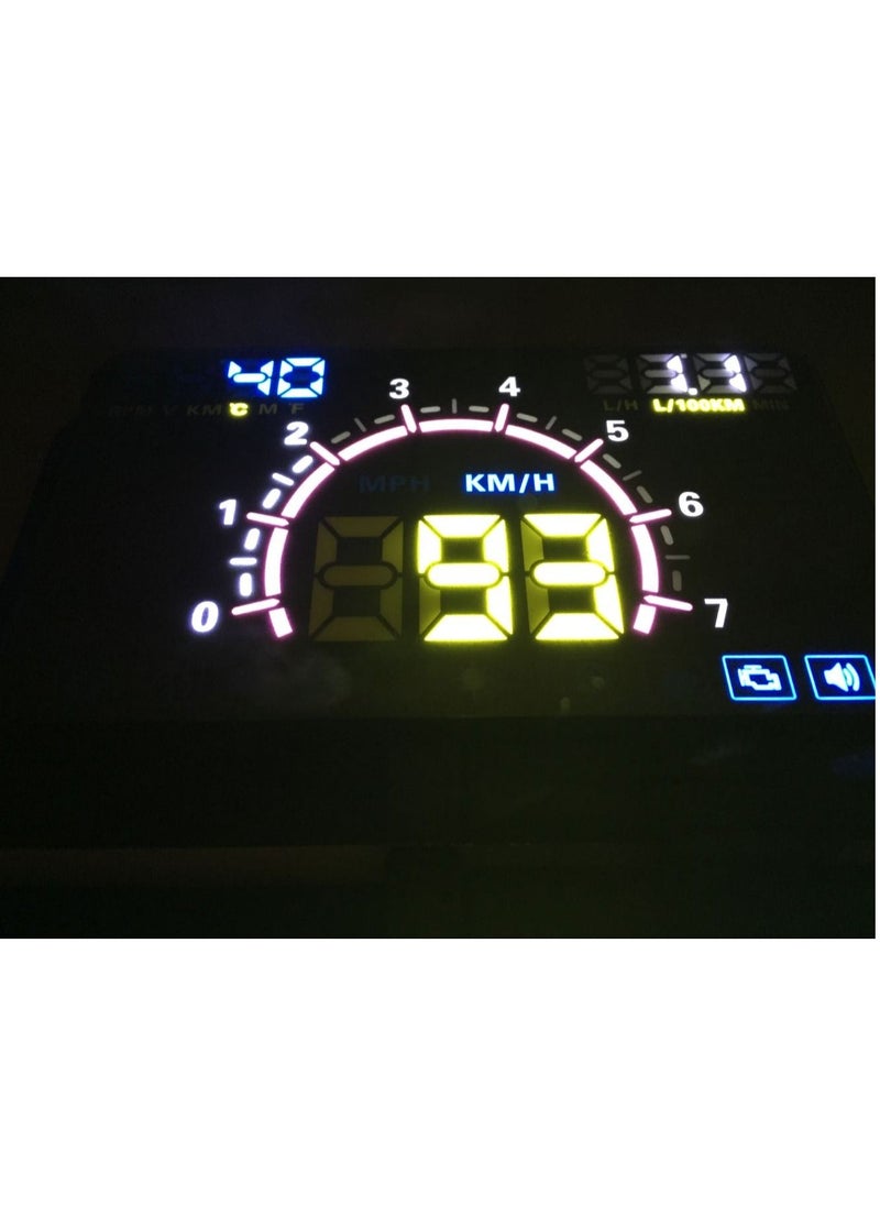 GULFLINK GULFLINK Head Up Display(HUD) Vehicle Speed Meter E350  - Image 4