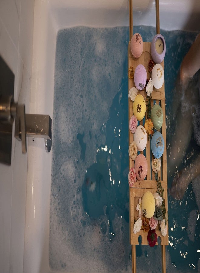 Relaxcation Handmade in USA Organic Bath Bombs Gift Set For Women All Natural with Epsom Salt Relaxation Dead Sea Salt - Natural and Safe Bath Bombs Kit for Kids Her Mom Mother Grandma Girlfriend - Best Gifts Idea - Image 2