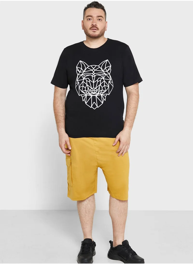 Seventy Five Plus Size Graphic T Shirt