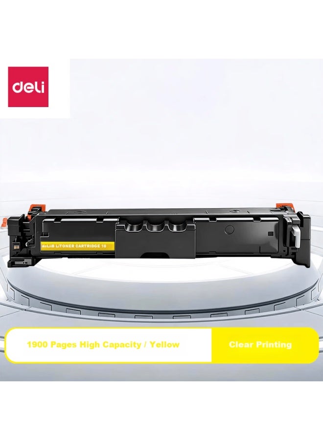 Deli Crg069 Yellow Toner Cartridge With Chip For Canon Mf752cdw, Lbp673cdw, Lbp673cdn, Lbp674cx Printers, 1900 Pages - Image 3