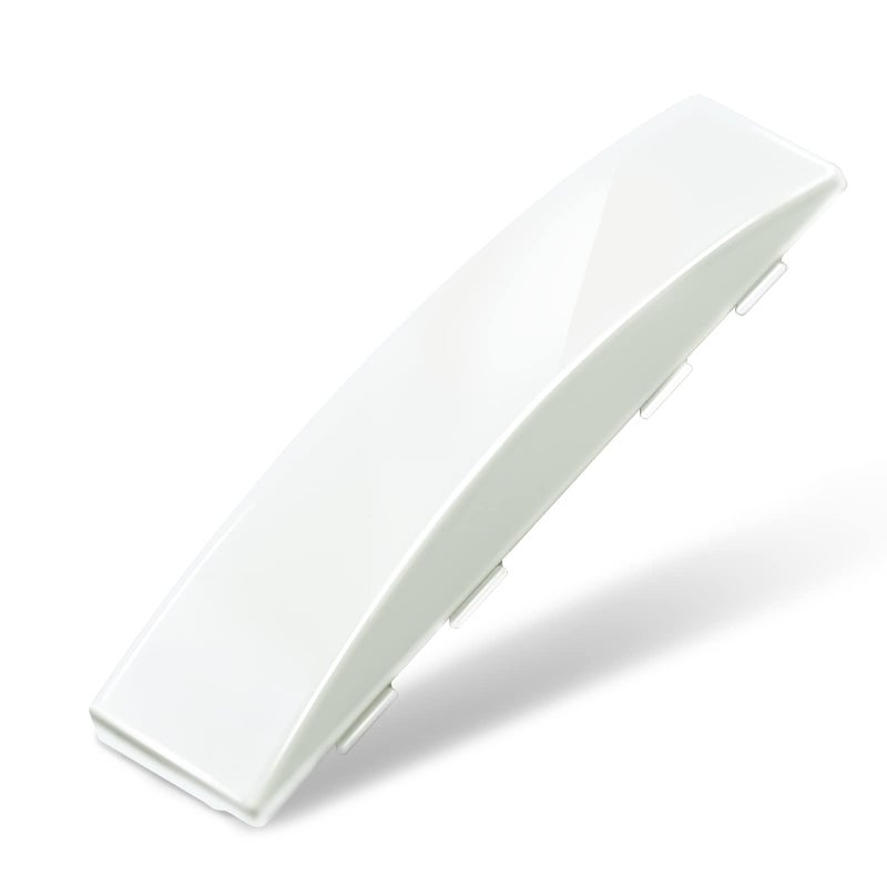 Vanshly WE01X30378 Dryer Door Handle Compatible with GE PS1177202 WE1M1068 WE01X25878 White ColorReplacement PartsDryer Door Handle Parts