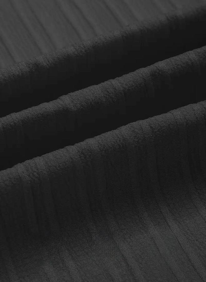 Styli Texture Short Sleeve Buttoned Shirt - Image 5