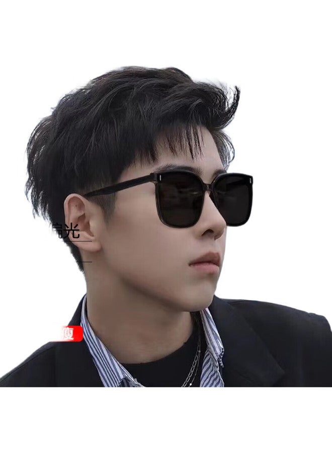 Lovedru Drew Sunglasses Men And Women Driving Outdoor Anti-Glare Polarized Sunglasses Gm High Definition Sunscreen Large Frame Uv Protection Sunglasses Web Celebrity Star With The Same Style Uv400 Fishi - Image 2