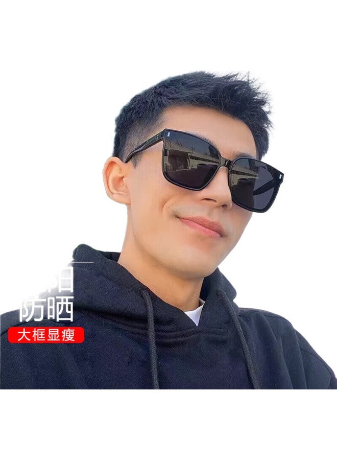 Lovedru Drew Sunglasses Men And Women Driving Outdoor Anti-Glare Polarized Sunglasses Gm High Definition Sunscreen Large Frame Uv Protection Sunglasses Web Celebrity Star With The Same Style Uv400 Fishi - Image 1