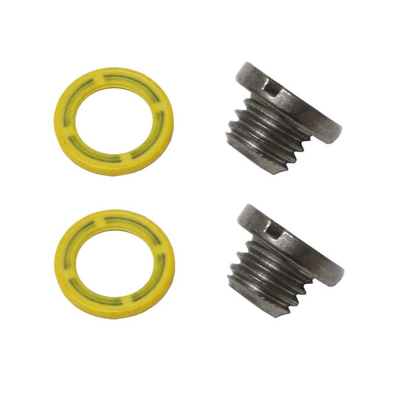 LucaSng 2 PCS Marine Drain Plug Screw Kits for Mercury MERCRUISER Replaces 10-79953Q2 10-79953A2 18-2244 22420 10-79953Q04 - Image 3