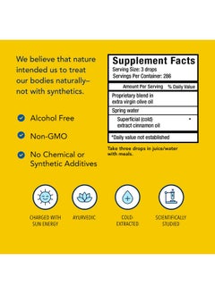 North American Herb & Spice Cinnamol 1 Fl Oz. Cinnamon Bark Oil Freshens Breath Kosher 286 Servings  - Image 5
