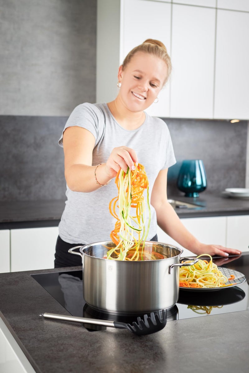 Rösle Basics Line Spaghetti Server with 12 in. Stainless Steel Handle - Image 3